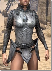High Elf Steel Cuirass - Female Front