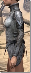 High Elf Steel Cuirass - Female Side