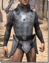 High Elf Steel Cuirass - Male Front