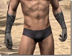 High Elf Steel Gauntlets - Male Front