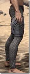 High Elf Steel Greaves - Male Right