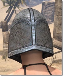 High Elf Steel Helm - Female Rear