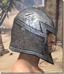 High Elf Steel Helm - Male Right