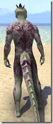 Decayed Zombie - Argonian Rear