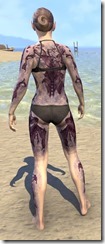 Decayed Zombie - Female Rear