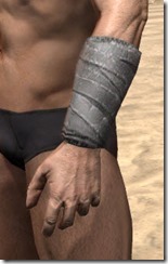 Minotaur Homespun Gloves - Male Side