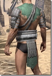 Minotaur Homespun Jerkin - Male Rear