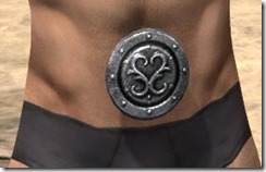 Minotaur Homespun Sash - Male Front