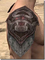 Worm Cult (Old) Light Epaulets - Male Right