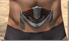 Worm Cult (Old) Light Sash - Male Front