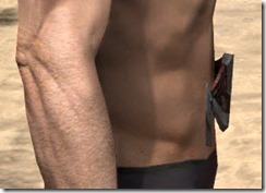 Worm Cult (Old) Light Sash - Male Right