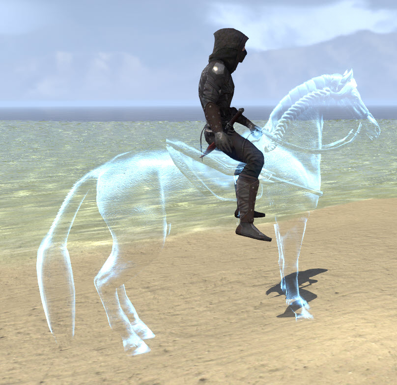 ESO Fashion True Ghost Horse (Elder Scrolls Online)