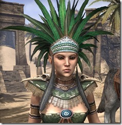 Xanmeer Doyen's Feather Tiara - Female Front