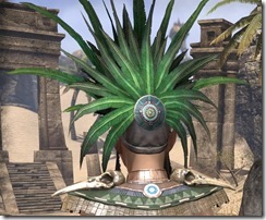 Xanmeer Doyen's Feather Tiara - Female Rear