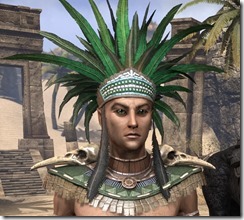 Xanmeer Doyen's Feather Tiara - Male Front