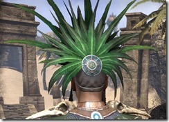 Xanmeer Doyen's Feather Tiara - Male Rear