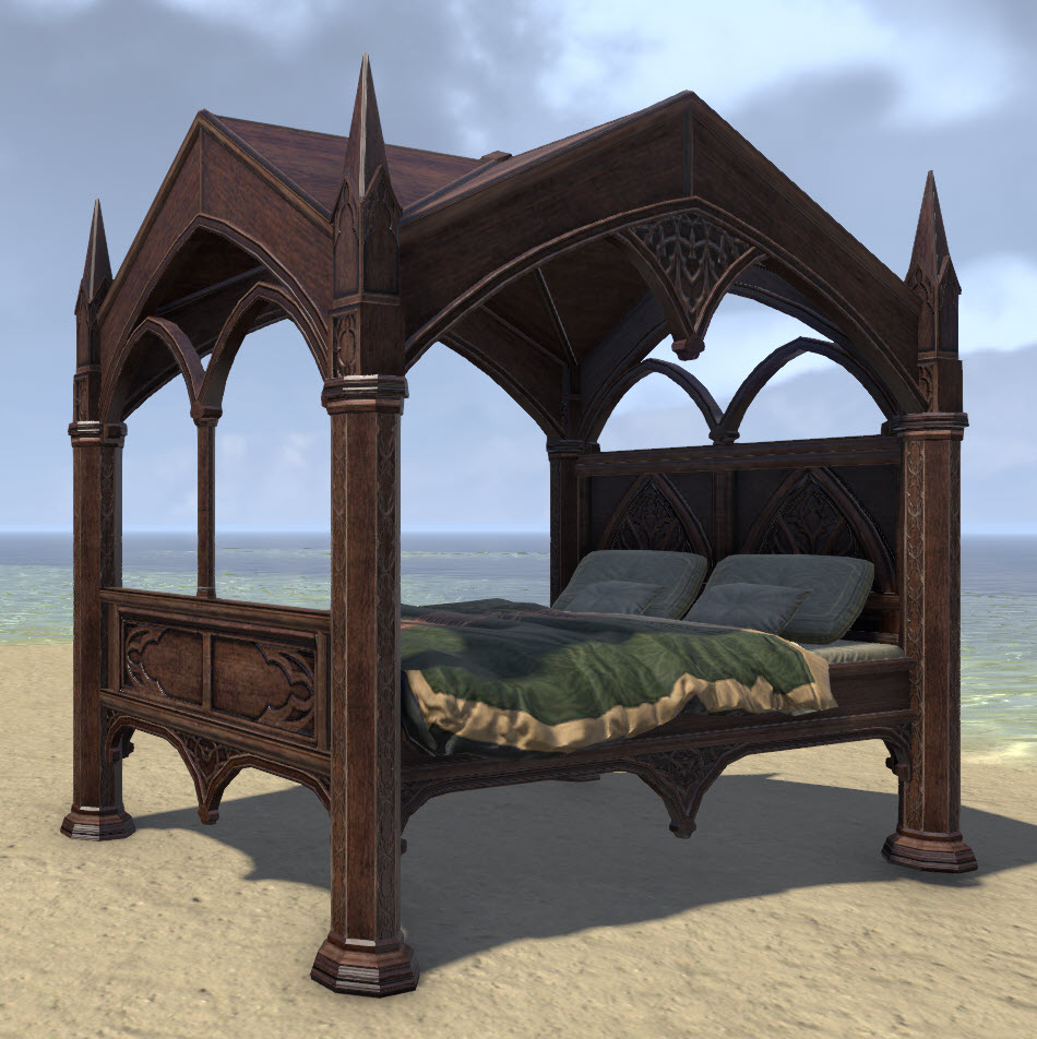 ESO Fashion Alinor Bed, Canopy Full (Elder Scrolls Online)