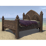 Alinor Bed, Polished Full