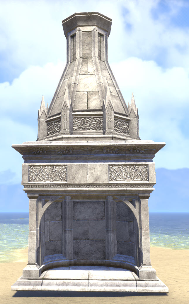 ESO Fashion Alinor Fireplace, Ornate (Elder Scrolls Online)