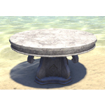 Alinor Table, Round Marble