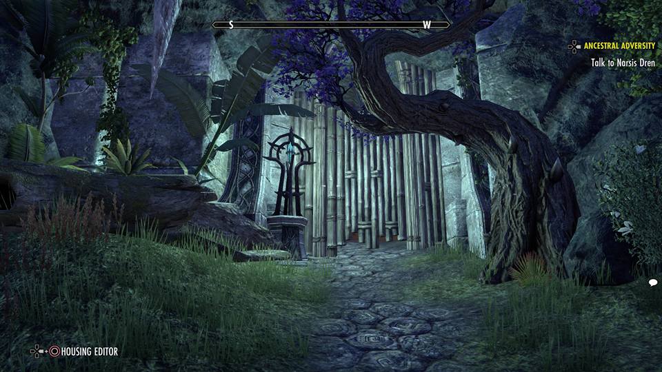 ESO Fashion Ayleid library and peacefull yard [PS4] (Elder Scrolls