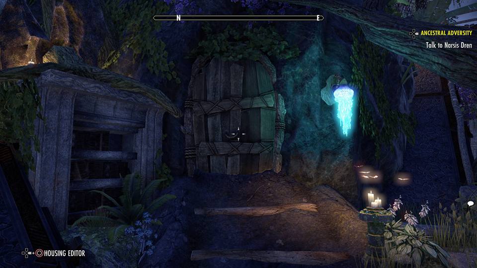 ESO Fashion Ayleid library and peacefull yard [PS4] (Elder Scrolls