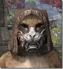Darloc Brae Beast Mask Khajiit Front