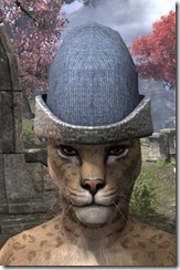 New Life Monk's Cap - Khajiit Front