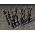Ashlander Fence, Totems