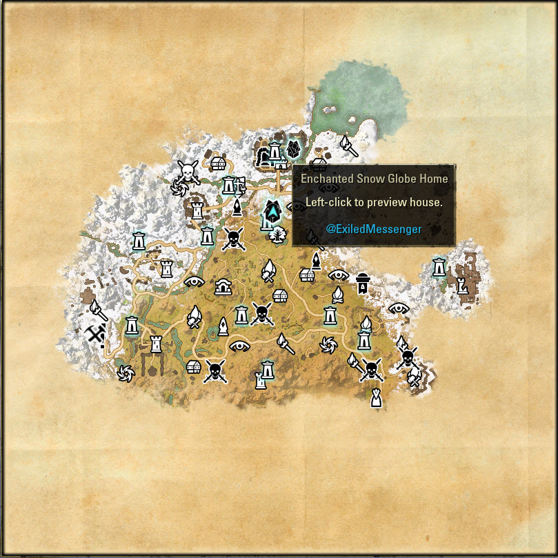 ESO Fashion Enchanted Snow Globe Home (Elder Scrolls Online)