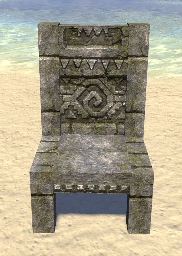 ESO Fashion | Murkmire Chair, Engraved (Elder Scrolls Online)