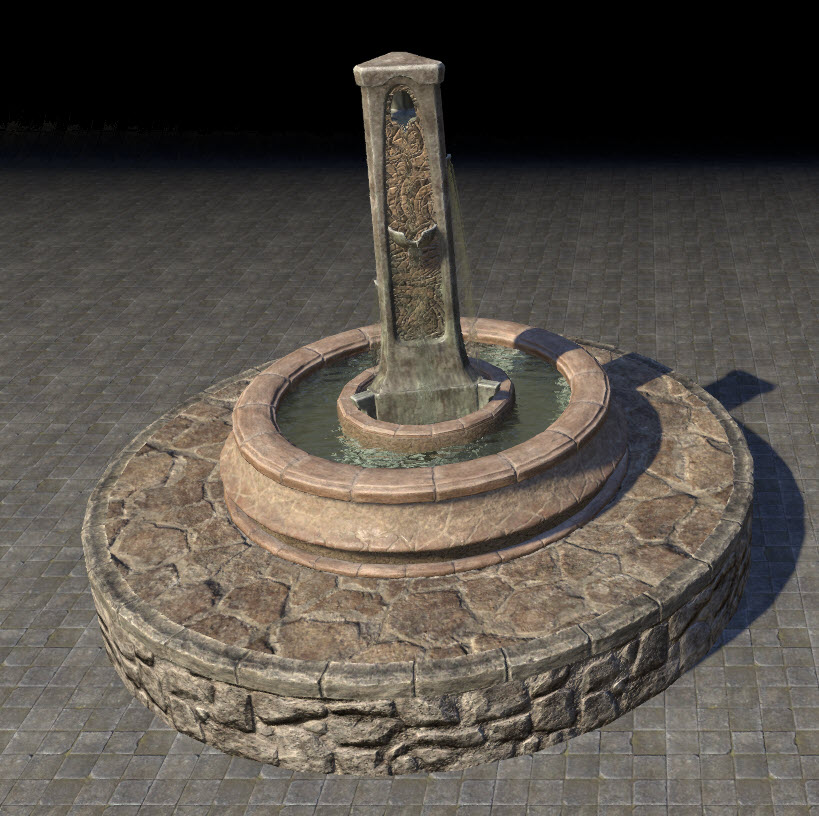 ESO Fashion Tribunal Shrine in Fountain (Elder Scrolls Online)