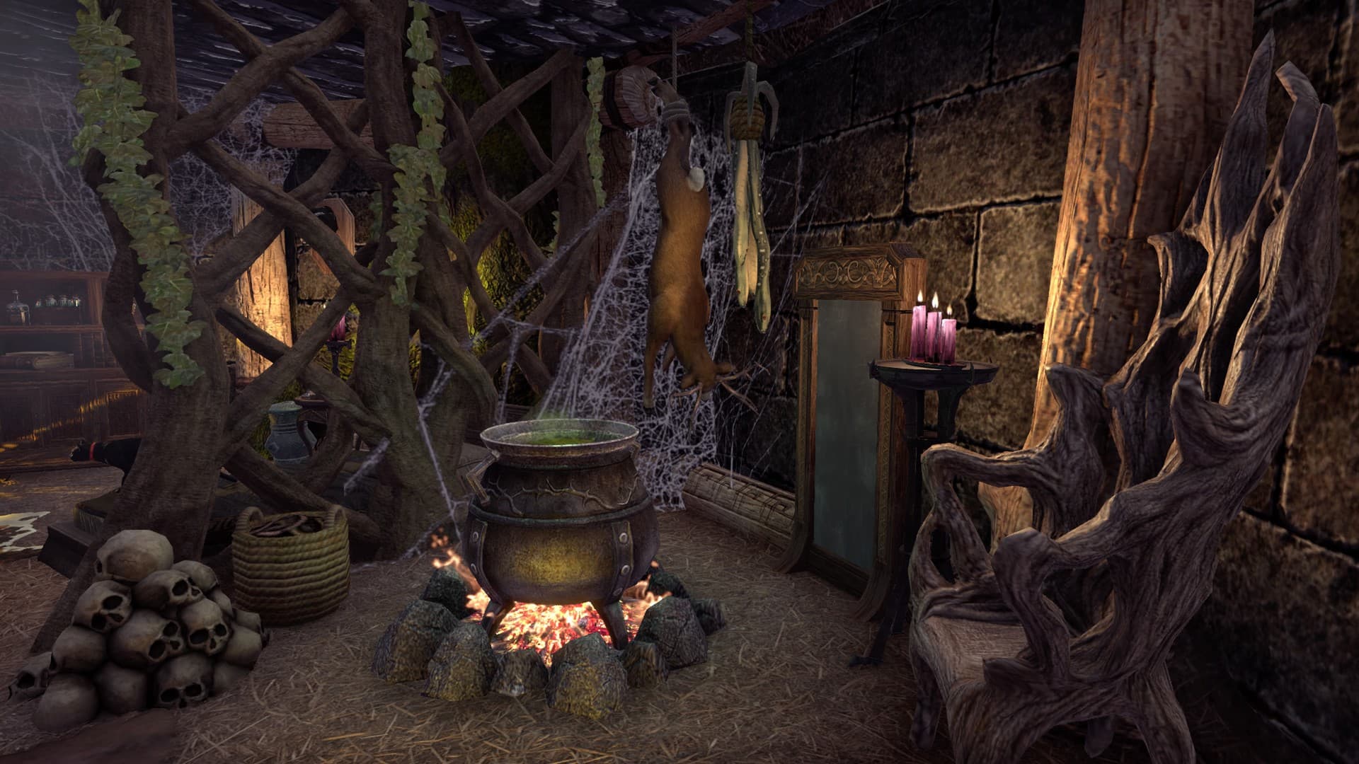 ESO Fashion Humbleween (Halloween Themed house) [PS4] (Elder Scrolls