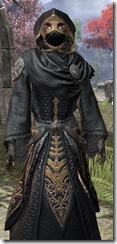 Black Hand Robe Khajiit Female Close Front