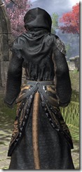 Black Hand Robe Khajiit Female Close Rear