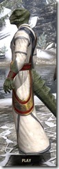 New Moons Cross-Sash Robe - Argonian Male Side