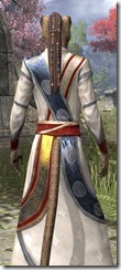 New Moons Cross-Sash Robe - Khajiit Female Close Rear