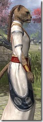 New Moons Cross-Sash Robe - Khajiit Female Close Side
