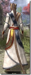 New Moons Cross-Sash Robe - Khajiit Female Rear