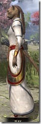 New Moons Cross-Sash Robe - Khajiit Female Side
