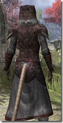 Worm Cult - Khajiit Female Robe Close Rear