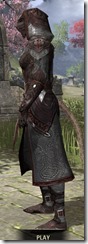 Worm Cult - Khajiit Female Robe Side