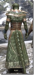 Xanmeer Doyen's Worship Robe - Argonian Male Rear