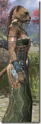 Xanmeer Doyen's Worship Robe - Khajiit Female Close Side