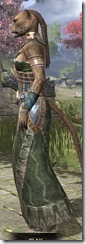 Xanmeer Doyen's Worship Robe - Khajiit Female Side