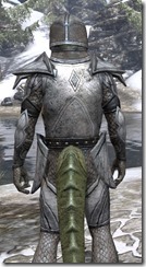 High Elf Steel - Argonian Male Close Rear