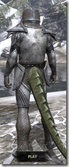 High Elf Steel - Argonian Male Rear