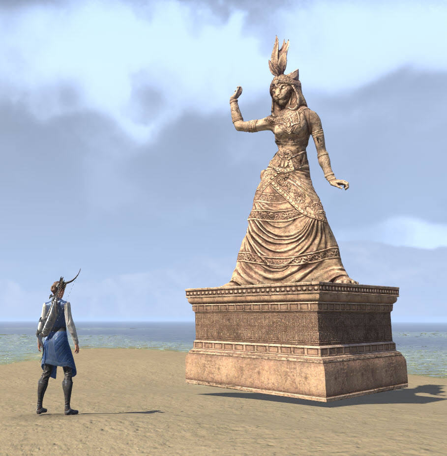 ESO Fashion Tojay Statue, Dancer (Elder Scrolls Online)