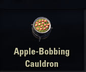 Apple-Bobbing Cauldron