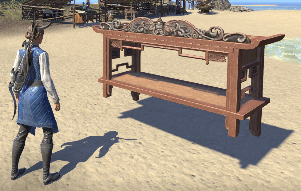 ESO Fashion Elsweyr Shelf, Elegant Wall (Elder Scrolls Online)